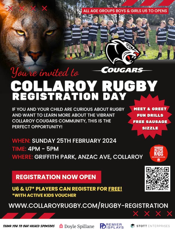 Collaroy Rugby Registration Day